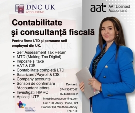Anunturi UK Contabilitate Companii si Self employed