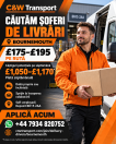 Locuri de munca Anglia UK CĂUTĂM ȘOFERI DE LIVRĂRI