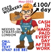 Locuri de munca Barking Workers paid £100 every day after work