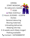 Locuri de munca Anglia UK Labourers needed