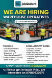Locuri de munca Anglia UK Warehouse operative