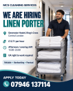 Locuri de munca Londra Linen Porter