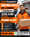 Locuri de munca Anglia UK CĂUTĂM ȘOFERI DE LIVRĂRI