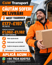Locuri de munca Anglia UK CĂUTĂM ȘOFERI DE LIVRĂRI